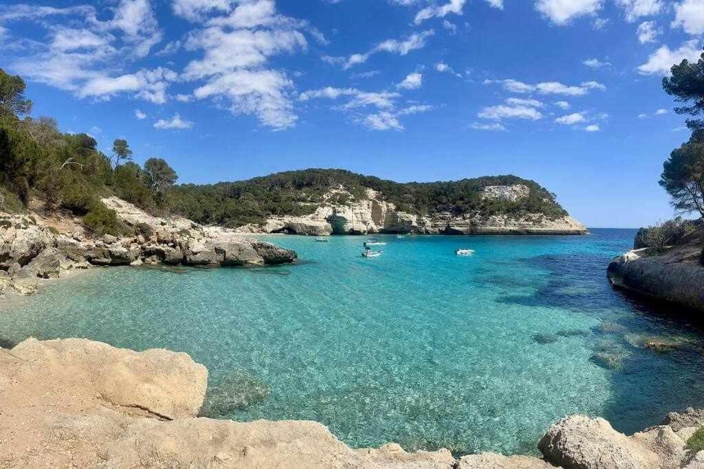 Pura Vida Apartamento Con Piscina Cala'N Blanes  Buitenkant foto