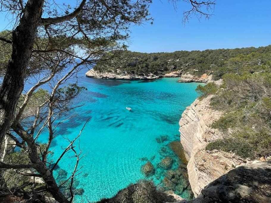 Pura Vida Apartamento Con Piscina Cala'N Blanes  Buitenkant foto