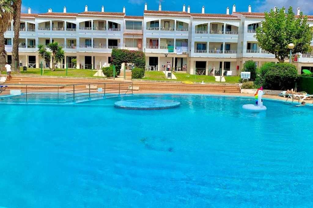 Pura Vida Apartamento Con Piscina Cala'N Blanes  Buitenkant foto