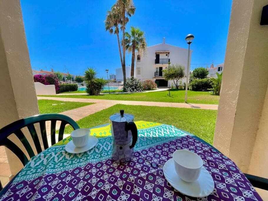 Pura Vida Apartamento Con Piscina Cala'N Blanes  Buitenkant foto